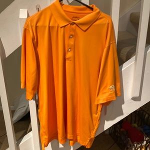 Jack Nicholas performance polo, Orange, XL, men’s